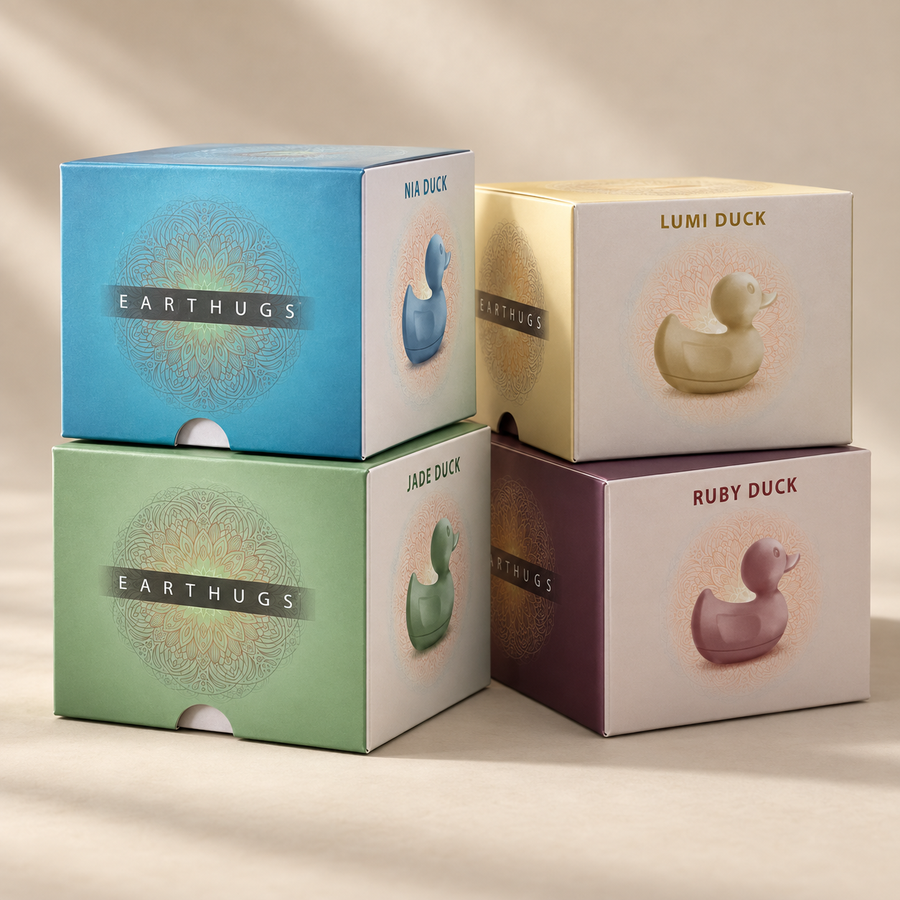 EARTHUGS Family Bundle – 4 Badeendjes