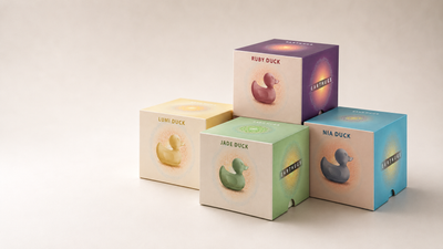 EARTHUGS Family Bundle – 4 Badeendjes