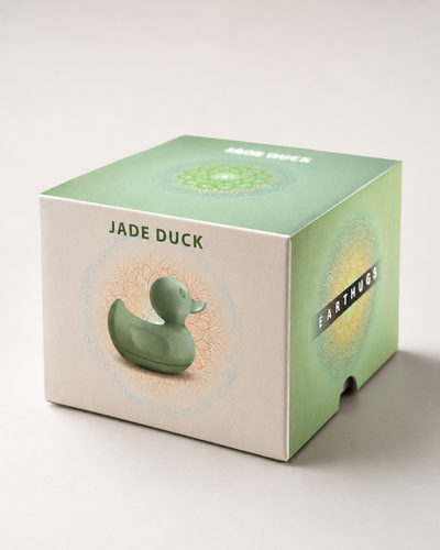 EARTHUGS– Badeend Jade – Groen – Hygiënisch & Vaatwasserproof