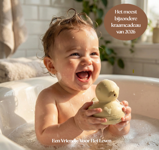 EARTHUGS– Badeend Jade – Groen – Hygiënisch & Vaatwasserproof