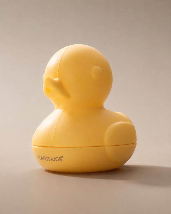 EARTHUGS– Badeend Lumi – Geel – Hygiënisch & Vaatwasserproof
