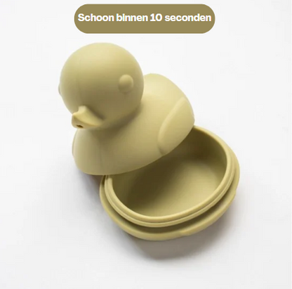 EARTHUGS– Badeend Jade – Groen – Hygiënisch & Vaatwasserproof